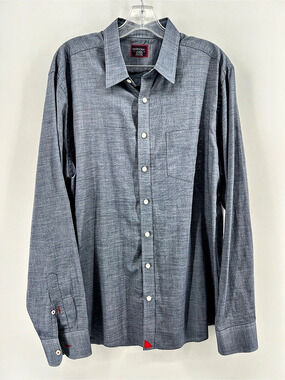 UNTUCKit Men's Extra Large Tall Regular 100% Cotton Button Down Shirt